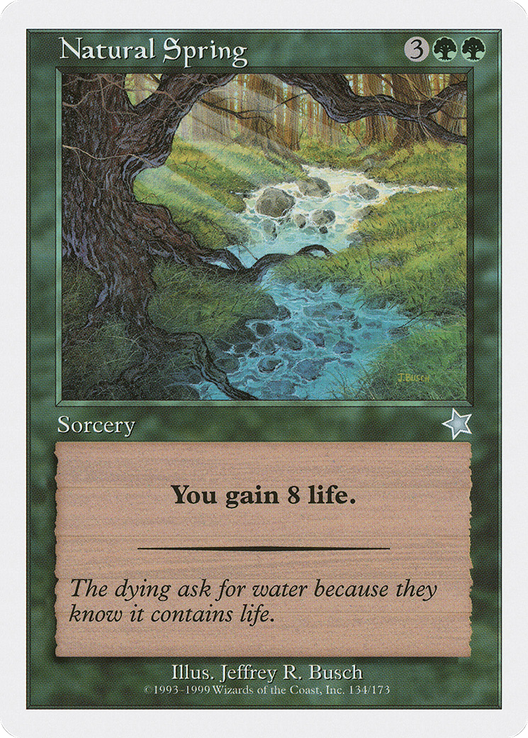{C} Natural Spring [Starter 1999][S99 134]