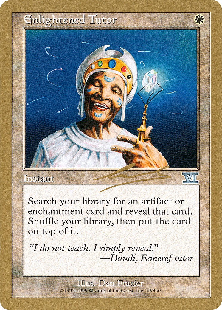 {C} Enlightened Tutor (Nicolas Labarre) [World Championship Decks 2000][GB WC00 NL19]