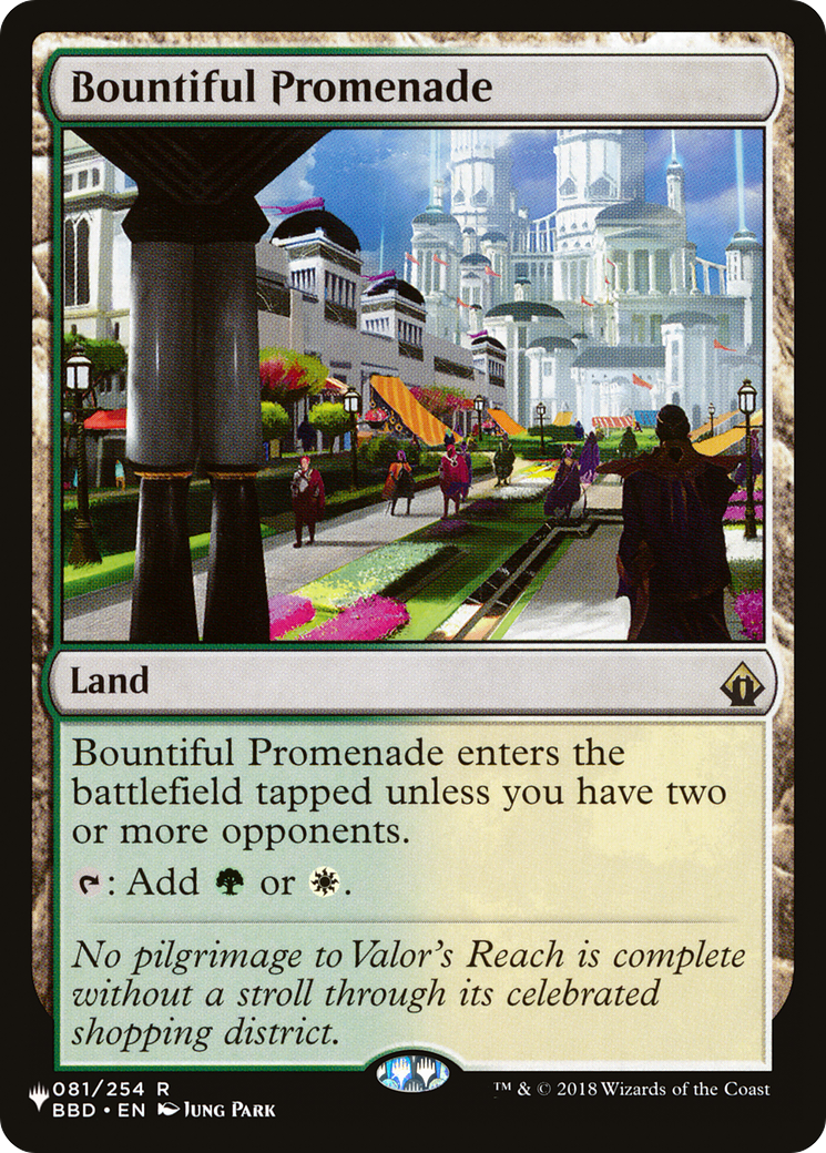 Bountiful Promenade [LIST 081/254]