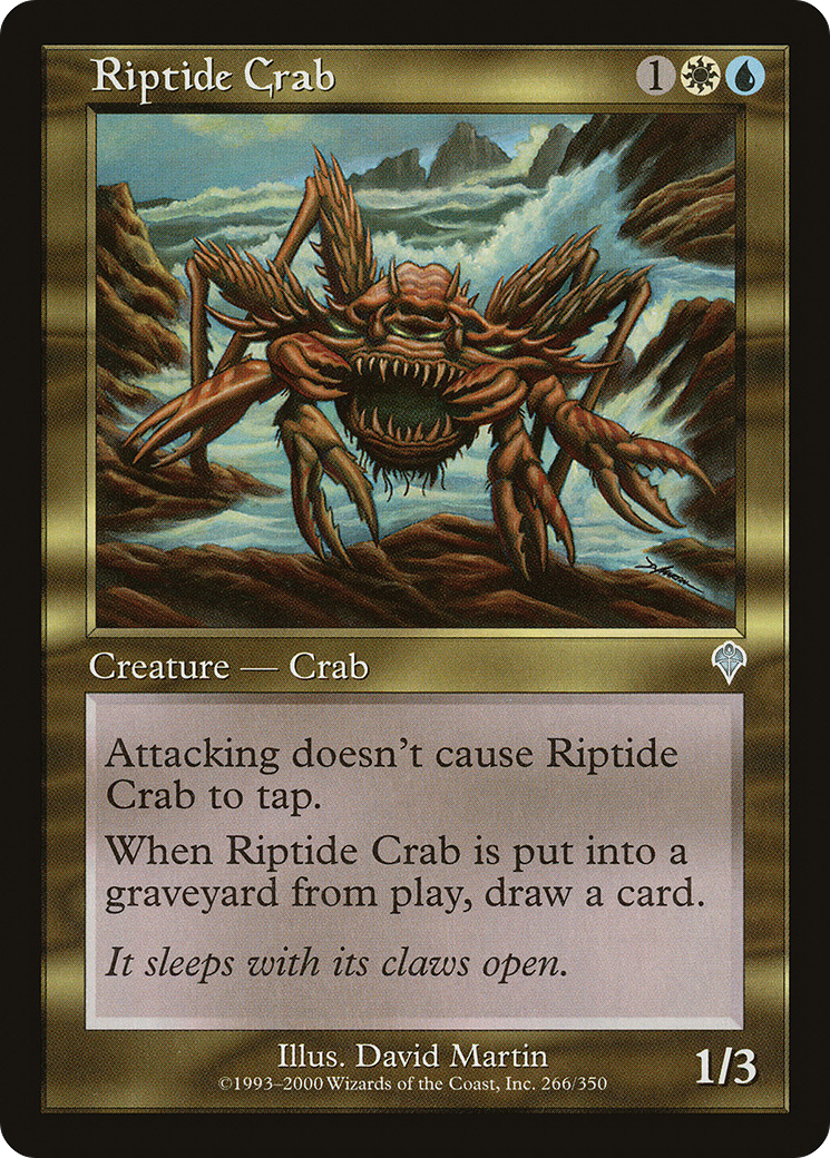 {C} Riptide Crab [Invasion][INV 266] - Misty Mountain Games