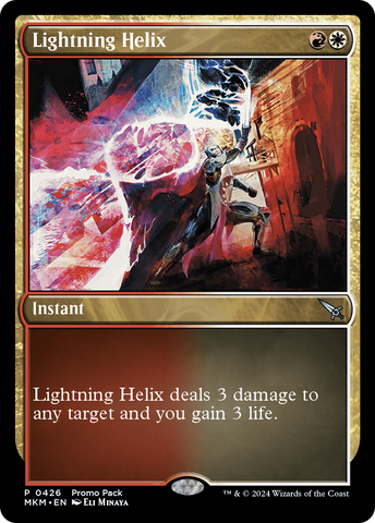 {C} Lightning Helix (Promo Pack) [Murders at Karlov Manor Promos][MKM 426]