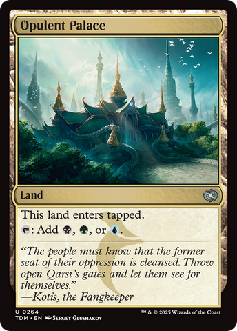 {@C} Opulent Palace [Tarkir: Dragonstorm][TDM 264]