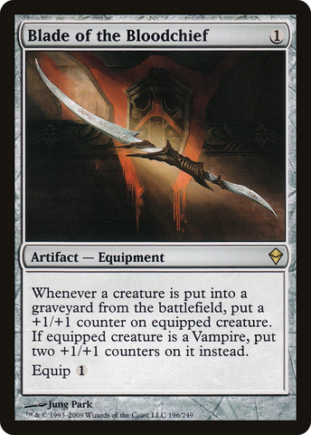 {R} Blade of the Bloodchief [Zendikar][ZEN 196]