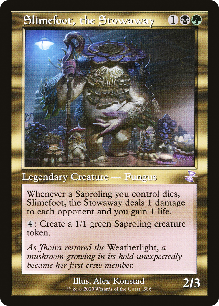 {R} Slimefoot, the Stowaway (Timeshifted) [Time Spiral Remastered][TSR 386]