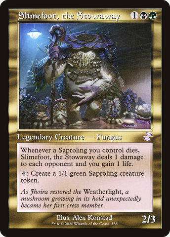 {R} Slimefoot, the Stowaway (Timeshifted) [Time Spiral Remastered][TSR 386]