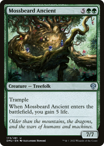 {C} Mossbeard Ancient [Dominaria United][DMU 173]