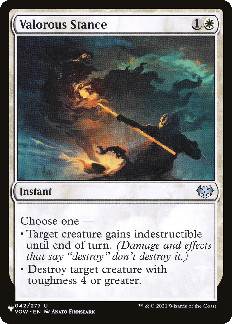 Valorous Stance (VOW) [LIST 042/277]