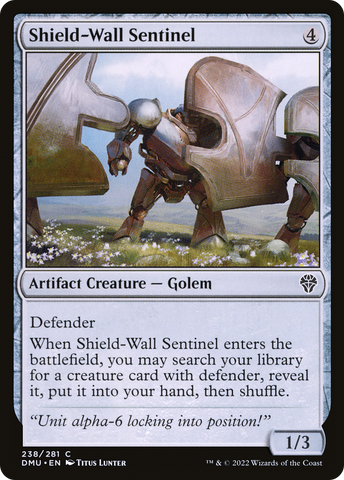 {C} Shield-Wall Sentinel [Dominaria United][DMU 238]