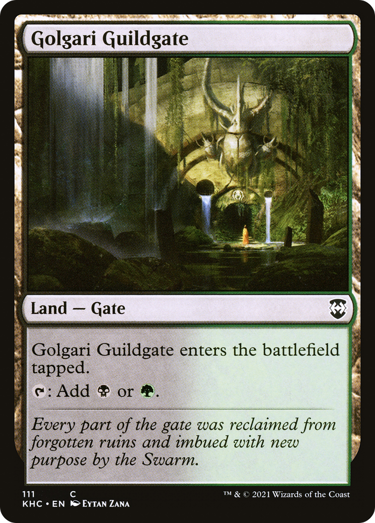 {C} Golgari Guildgate [Kaldheim Commander][KHC 111]