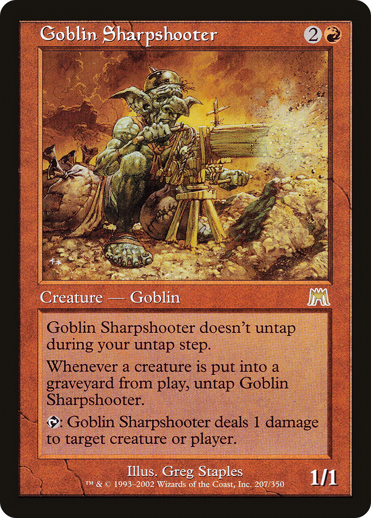 {R} Goblin Sharpshooter [Onslaught][ONS 207] - Misty Mountain Games