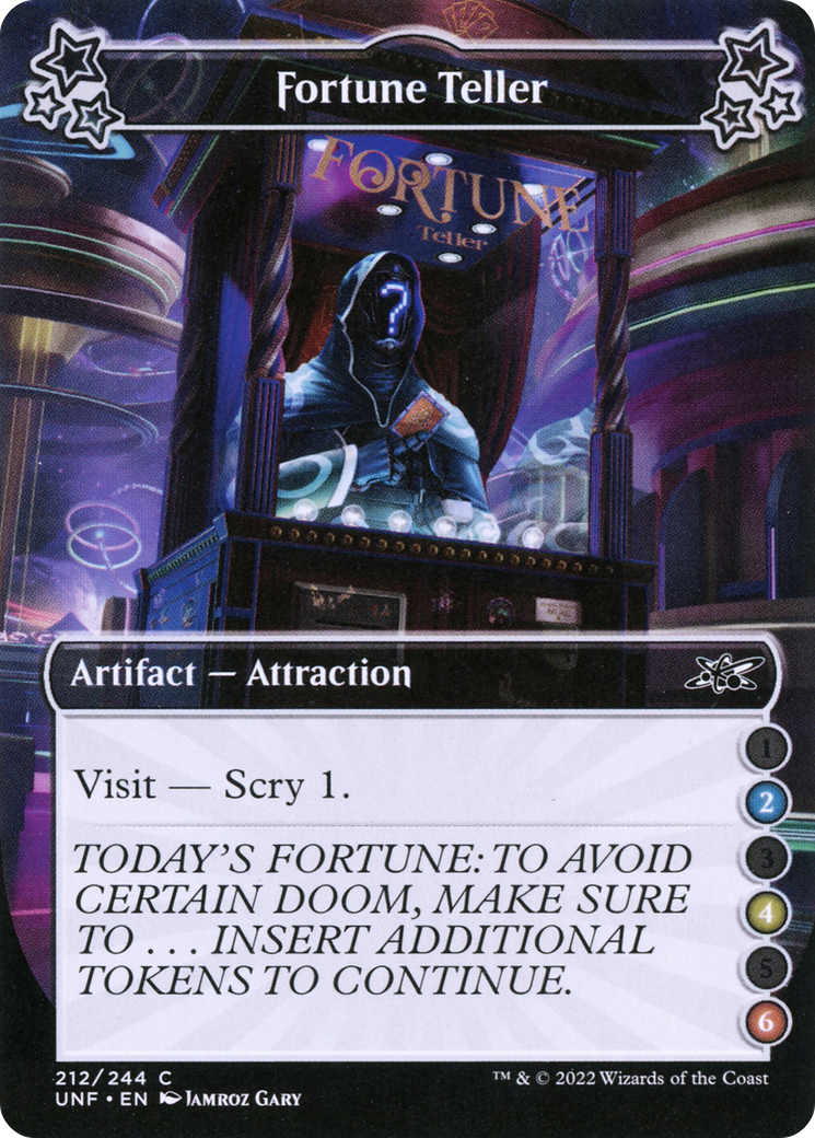{C} Fortune Teller (2-4-6) [Unfinity][UNF 212]