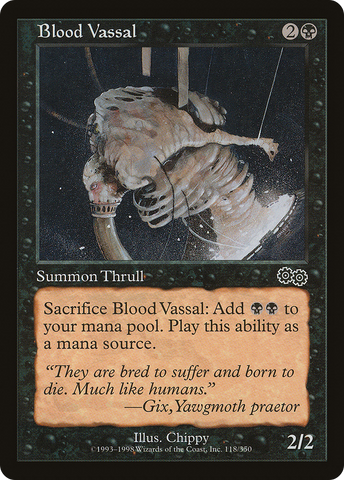 {C} Blood Vassal [Urza's Saga][USG 118]