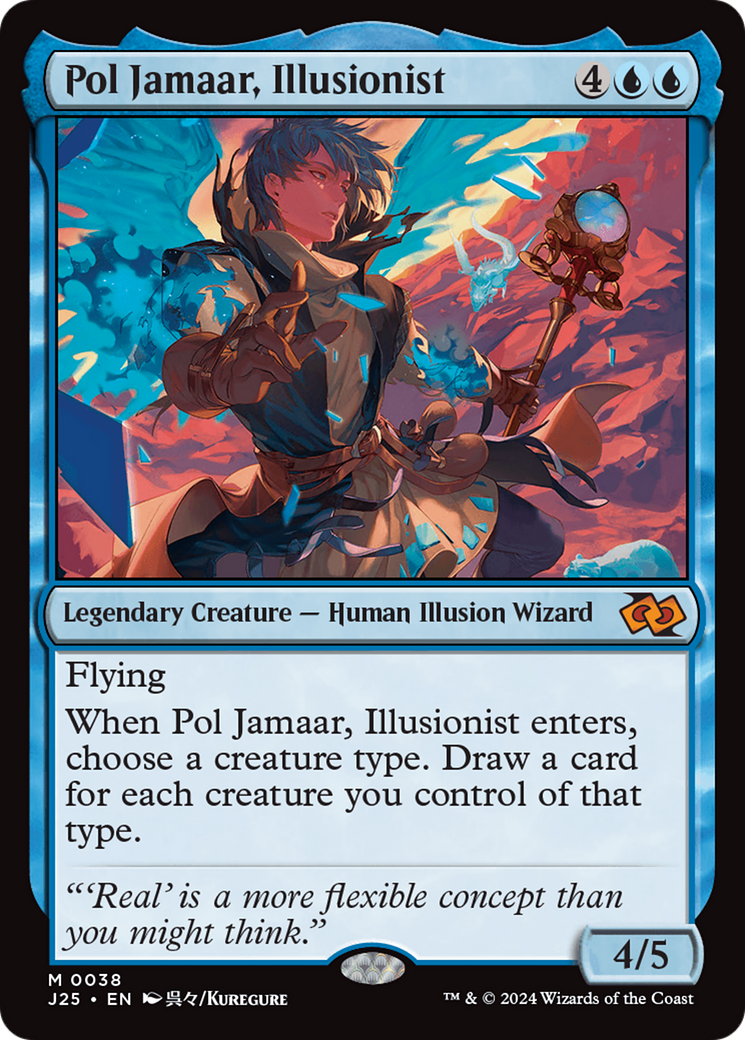 {R} Pol Jamaar, Illusionist (Anime) [Foundations Jumpstart][J25 038]