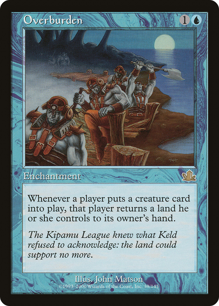 {R} Overburden [Prophecy][PCY 039] - Misty Mountain Games