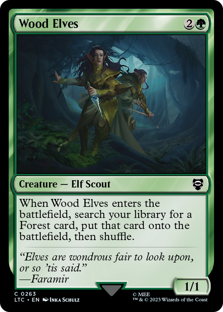 {C} Wood Elves [The Lord of the Rings: Tales of Middle-Earth Commander][LTC 263]