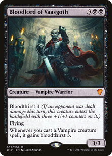 {R} Bloodlord of Vaasgoth [Commander 2017][C17 102]