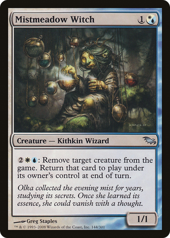 {C} Mistmeadow Witch [Shadowmoor][SHM 144]