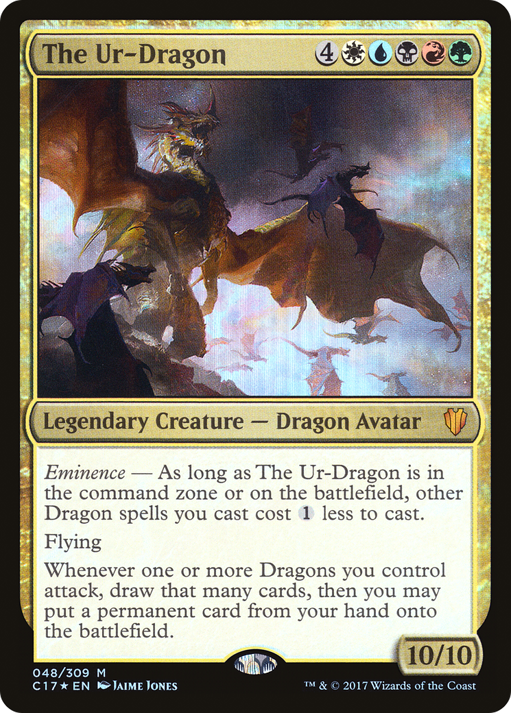 {R} The Ur-Dragon [Commander 2017][C17 048] - Misty Mountain Games
