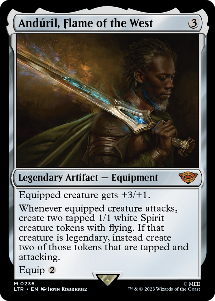 {R} Anduril, Flame of the West [The Lord of the Rings: Tales of Middle-Earth][LTR 236]