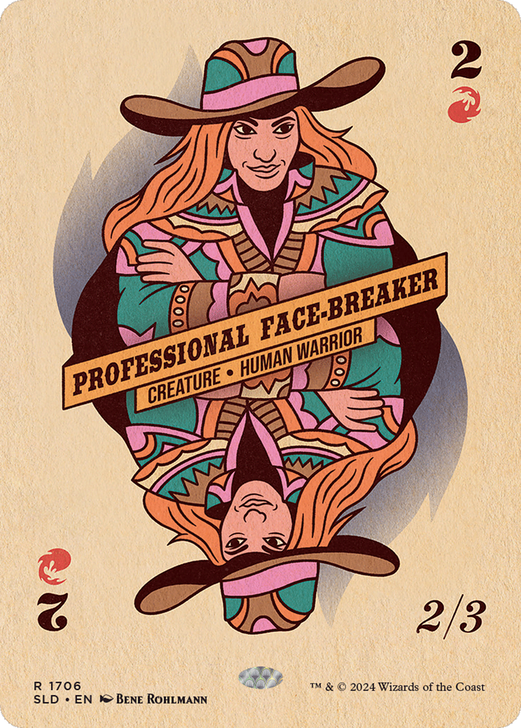 Professional Face-Breaker [SLD-1706]  (Borderless) Foil