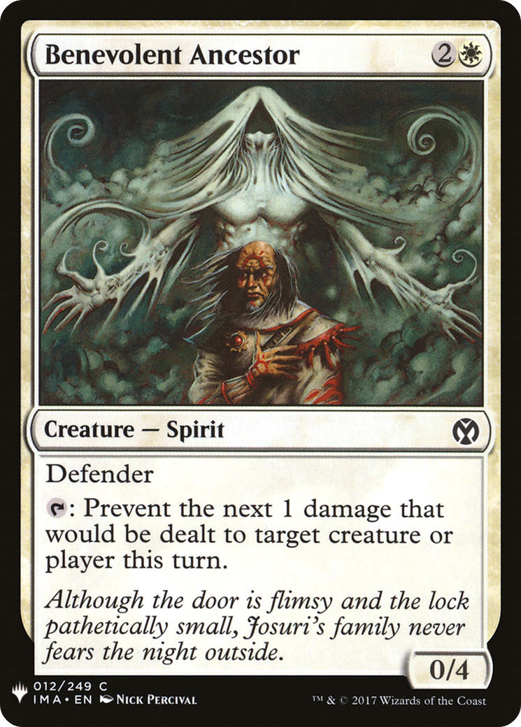 {C} Benevolent Ancestor [Mystery Booster][LS IMA 012]