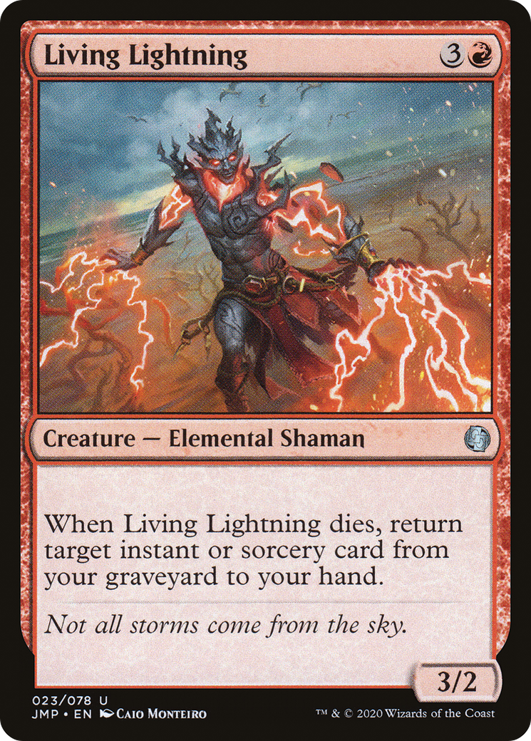 {C} Living Lightning [Jumpstart][JMP 023]