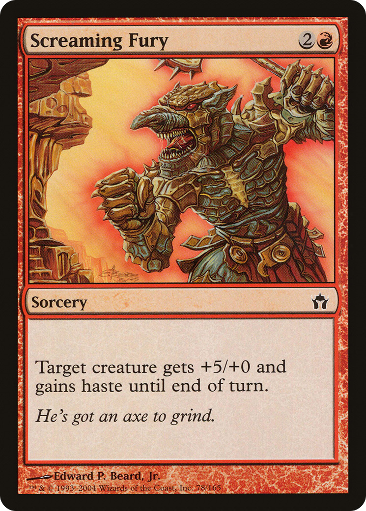 {C} Screaming Fury [Fifth Dawn][5DN 078]
