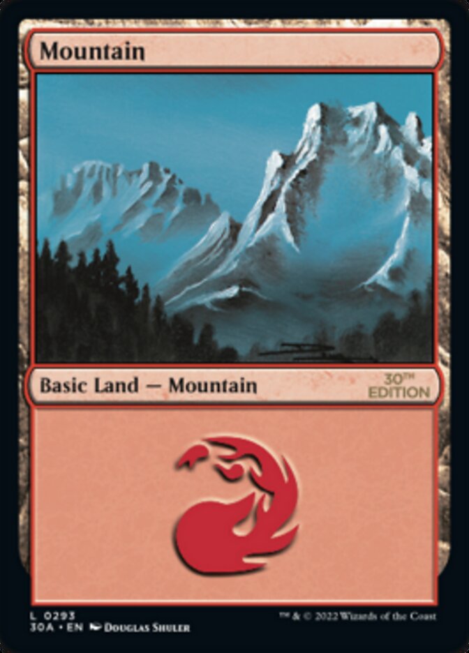 {B} Mountain (293) [30th Anniversary Edition][30A 293]