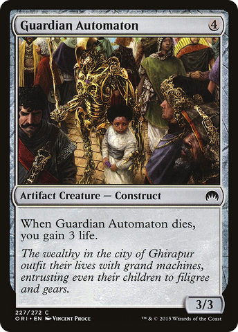{C} Guardian Automaton [Magic Origins][ORI 227]
