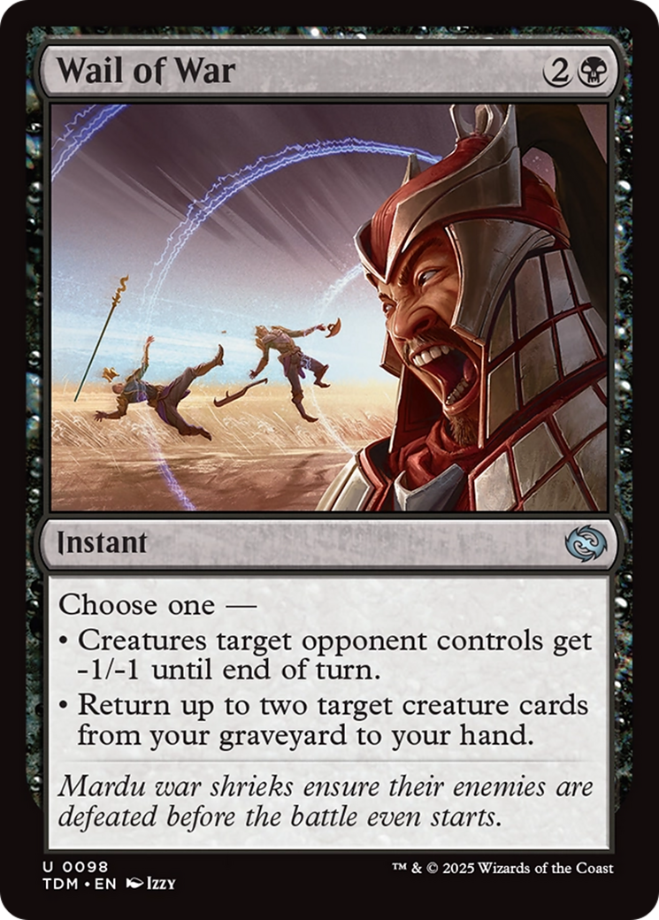 {@C} Wail of War [Tarkir: Dragonstorm][TDM 098]