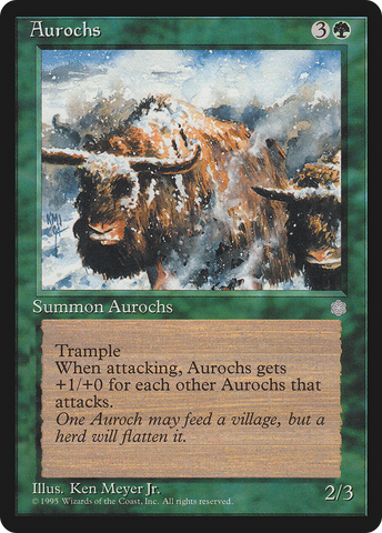 {C} Aurochs [Ice Age][ICE 225]