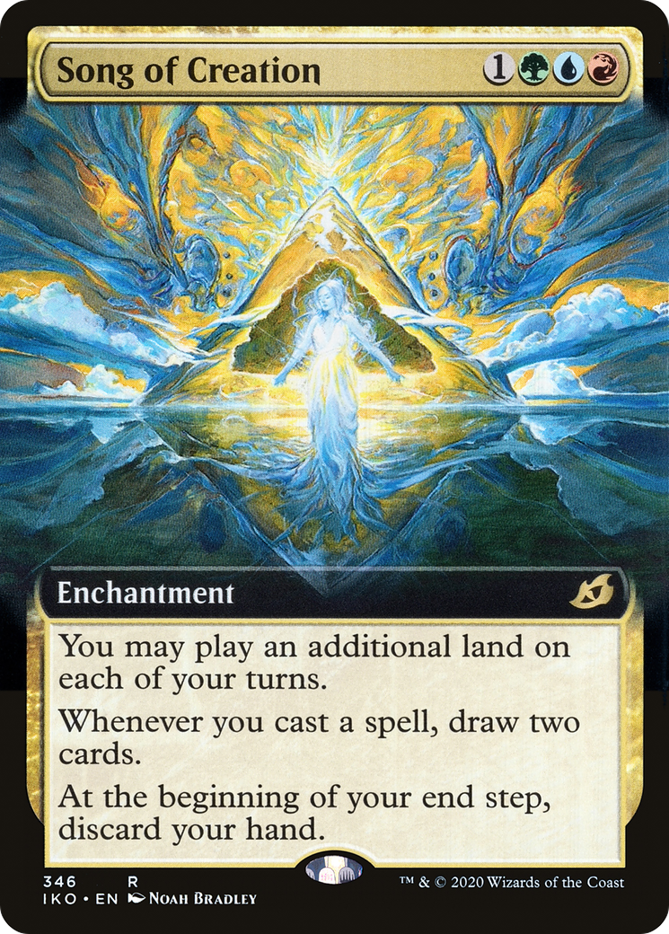 {R} Song of Creation (Extended Art) [Ikoria: Lair of Behemoths][IKO 346]