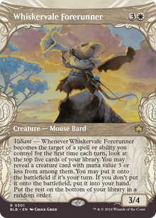 {@R} Whiskervale Forerunner (Showcase) [BLB 301] : (Showcase) (Borderless)