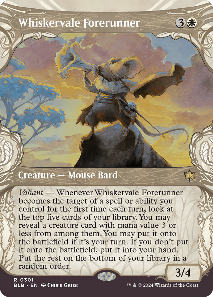 {@R} Whiskervale Forerunner (Showcase) [Bloomburrow][BLB 301]
