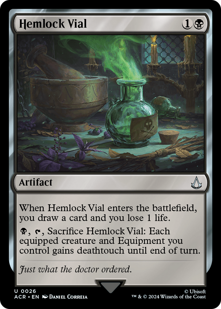 {C} Hemlock Vial [Assassin's Creed][ACR 026]