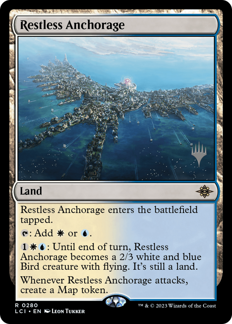 {@R} Restless Anchorage (Promo Pack) [The Lost Caverns of Ixalan Promos][PP LCI 280]