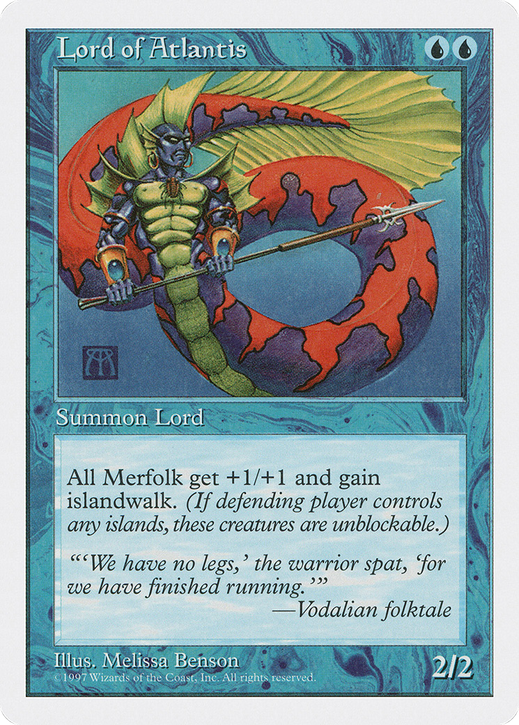{R} Lord of Atlantis [Fifth Edition][5ED 100] - Misty Mountain Games