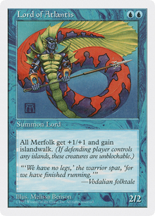 {R} Lord of Atlantis [Fifth Edition][5ED 100] - Misty Mountain Games
