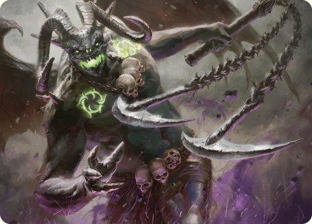 {A} Archfiend of Despair Art Card [Commander Masters Art Series][ACMM 012]