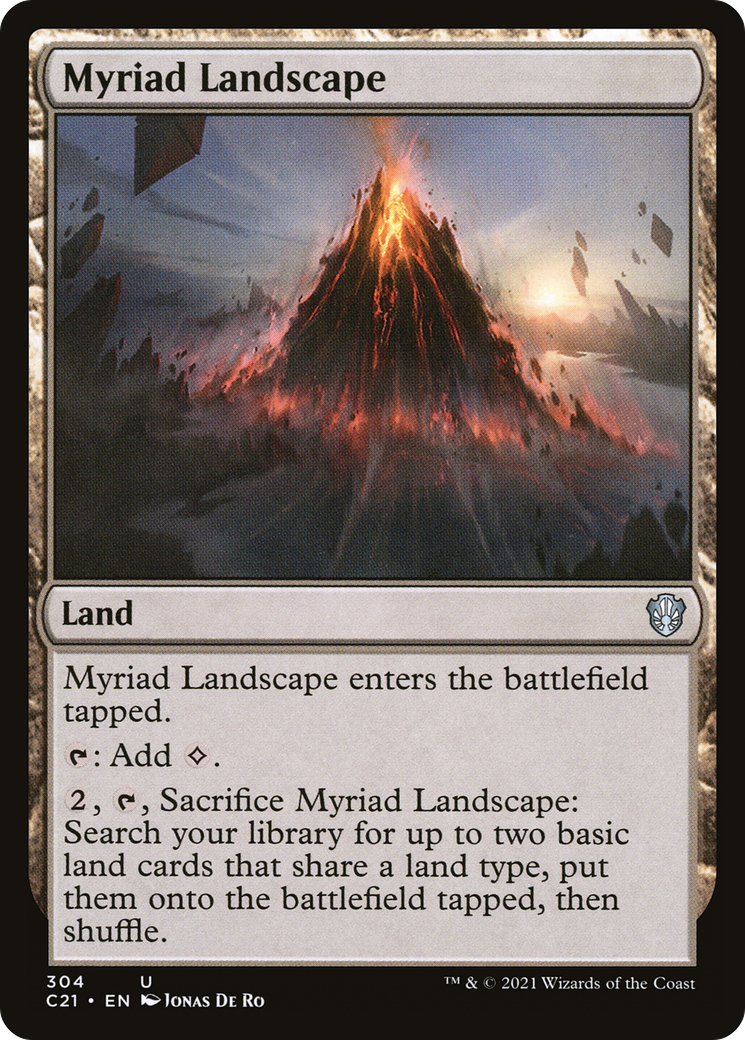 {C} Myriad Landscape [Commander 2021][C21 304]
