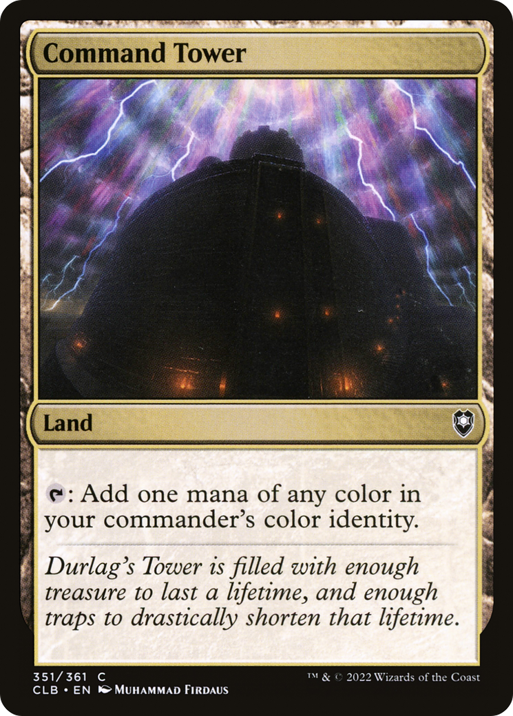{C} Command Tower [Commander Legends: Battle for Baldur's Gate][CLB 351]