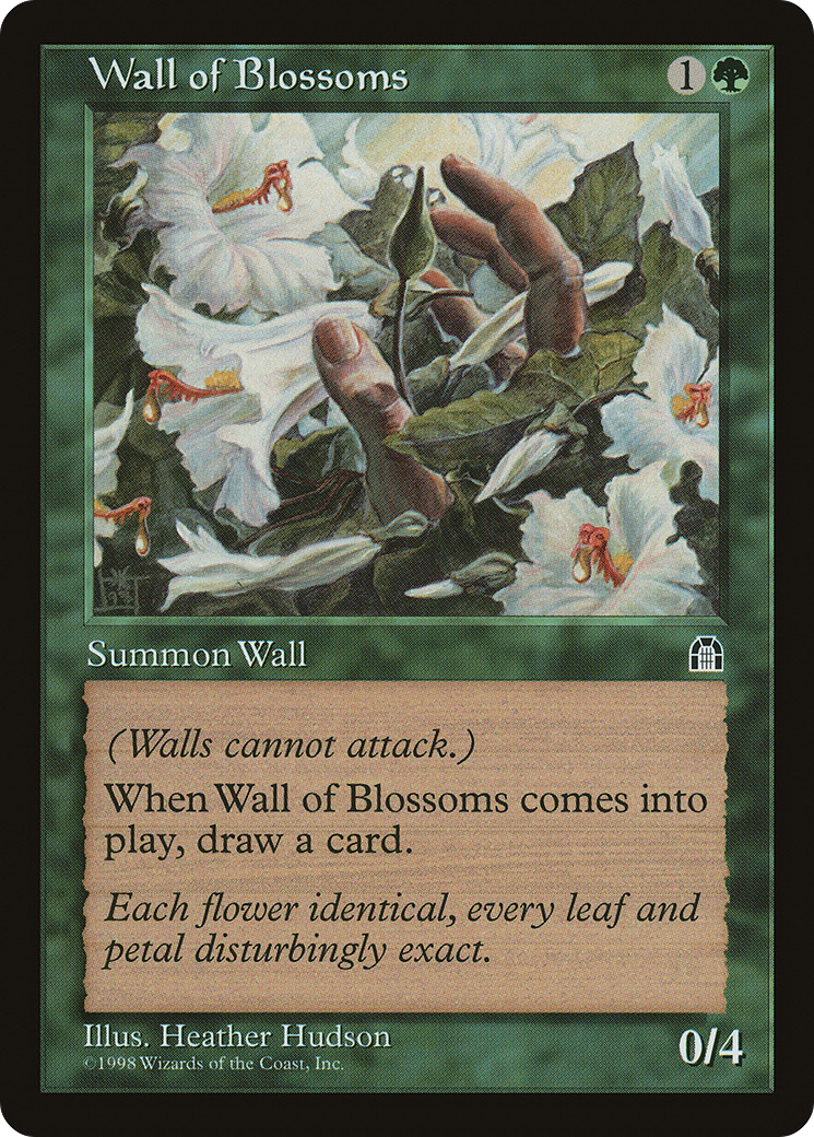 {C} Wall of Blossoms [Stronghold][STH 125]