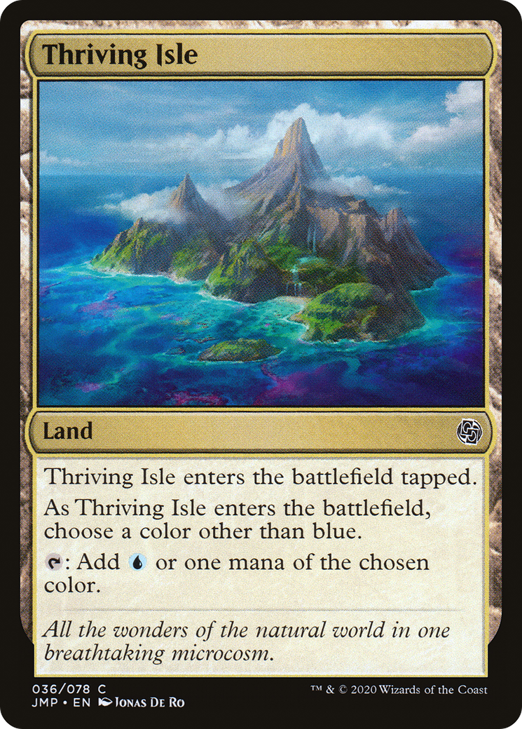 {C} Thriving Isle [Jumpstart][JMP 036]