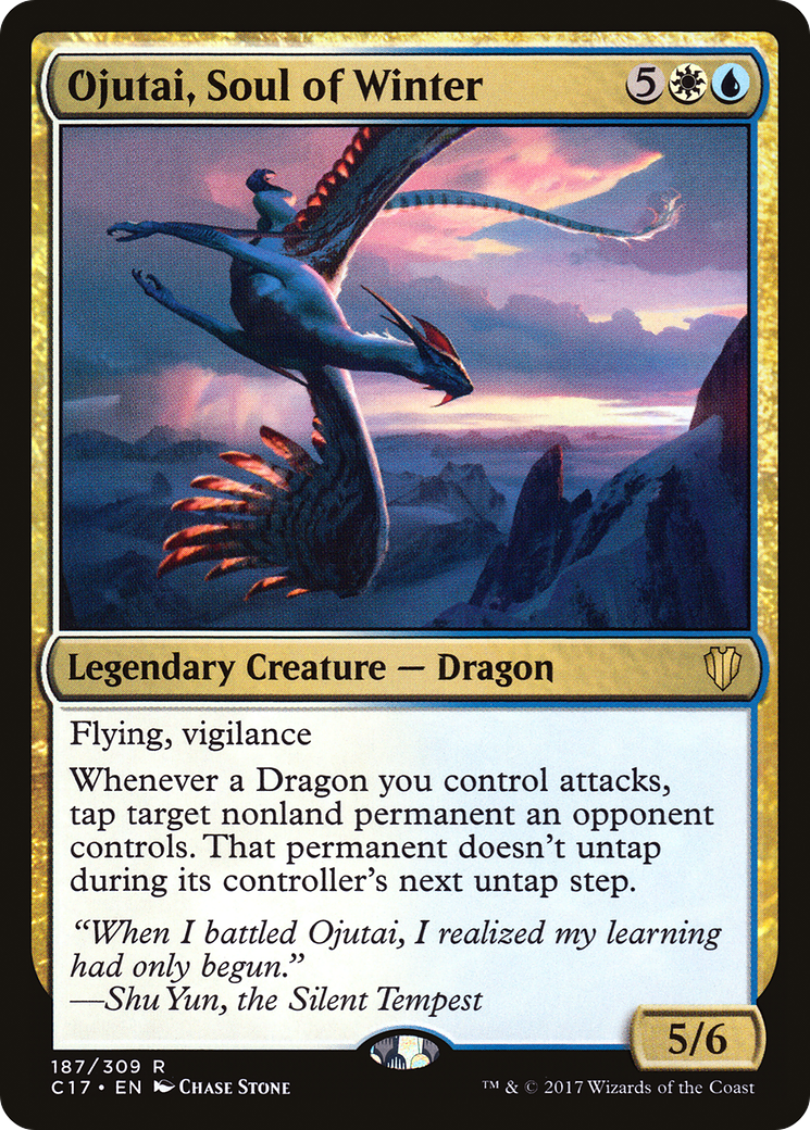 {R} Ojutai, Soul of Winter [Commander 2017][C17 187] - Misty Mountain Games