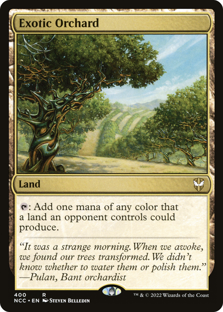 {R} Exotic Orchard [Streets of New Capenna Commander][NCC 400]