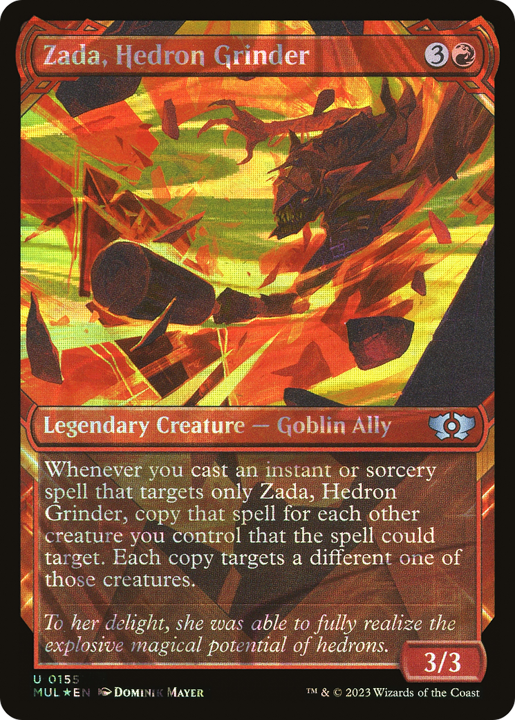 {C} Zada, Hedron Grinder (Halo Foil) [Multiverse Legends][MUL 155]
