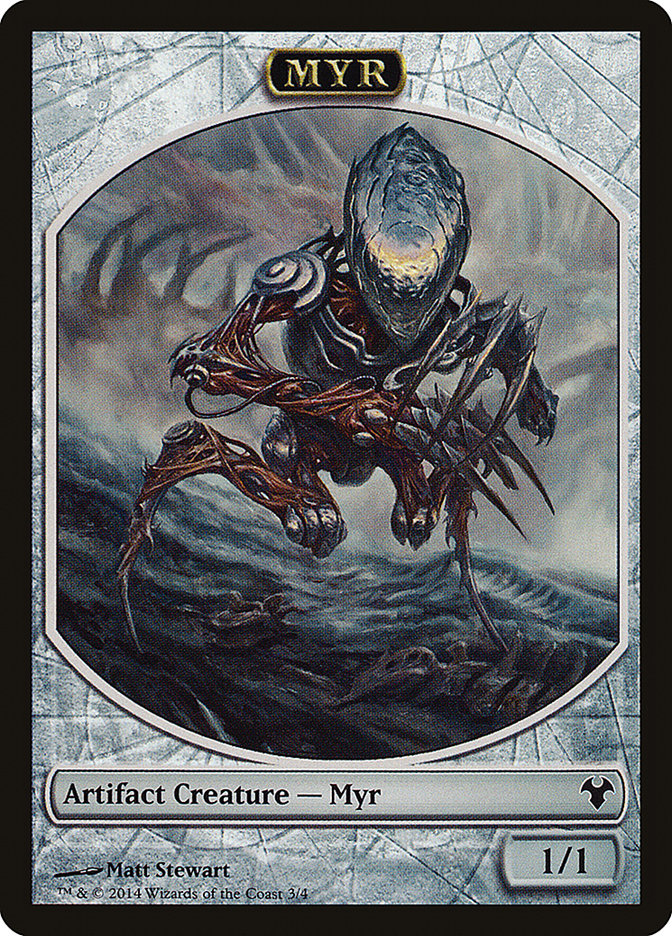 {T} Myr Token [Modern Event Deck 2014 Tokens][TMD1 003] - Misty Mountain Games