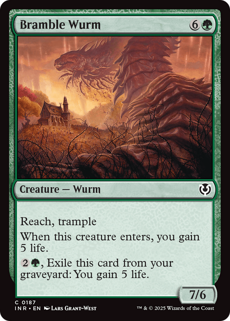 {C} Bramble Wurm [Innistrad Remastered][INR 187]