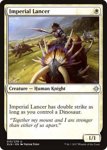 {C} Imperial Lancer [Ixalan][XLN 015]