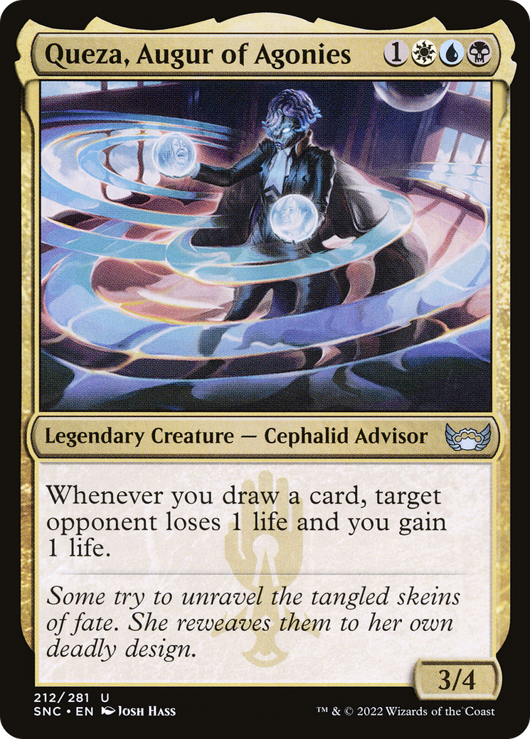 {C} Queza, Augur of Agonies [Streets of New Capenna][SNC 212]